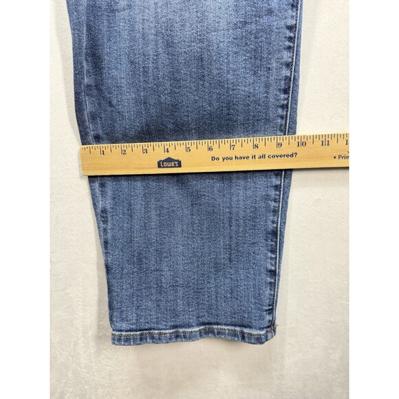 J Jill Denim Boyfriend Relaxed Fit Jeans Women's  24R Straight Leg Medium Wash - Picture 7 of 8